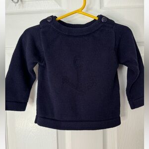 Jabari Paris Baby Boy Anchor Sweater Size 12 months